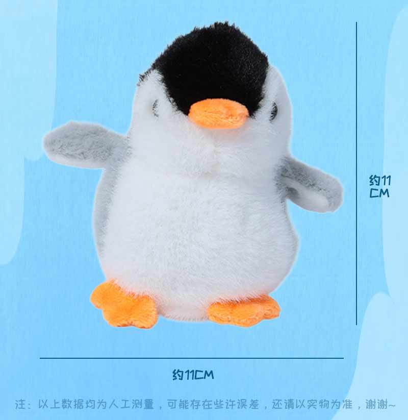 High-end penguin plush toy bag pendants, cute bag pendants, figurines, small accessories, backpack pendants wholesale pic 3