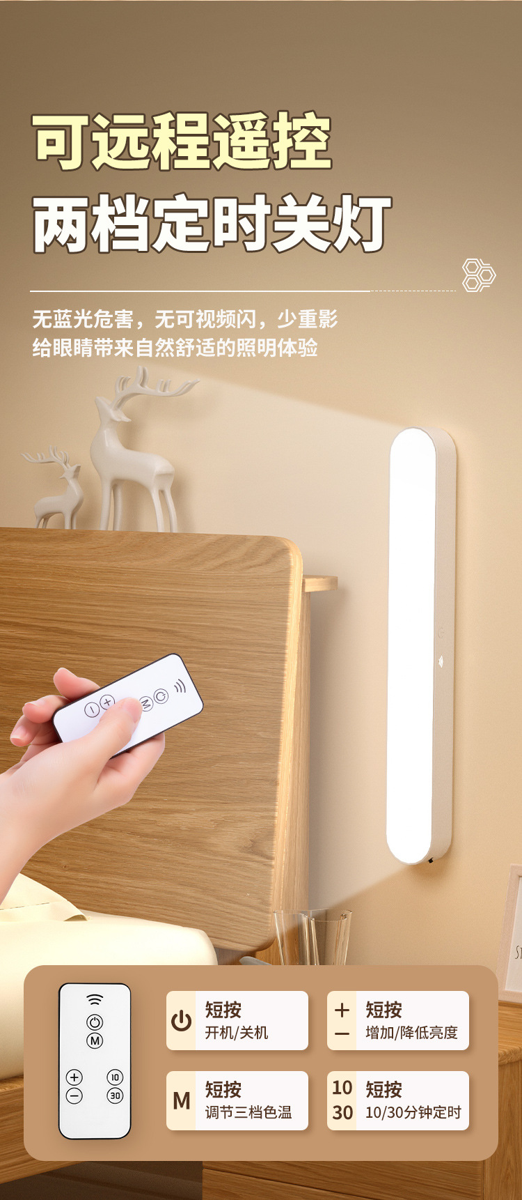 护眼台灯led小夜灯学生专用跨境氛围灯宿舍床头灯创意礼品小台灯详情21