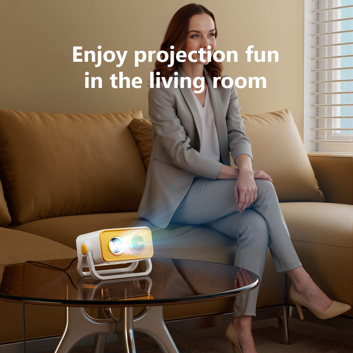 新升级跨境V19投影仪安卓系统高清智能投影机wifi家庭影院投影仪详情7