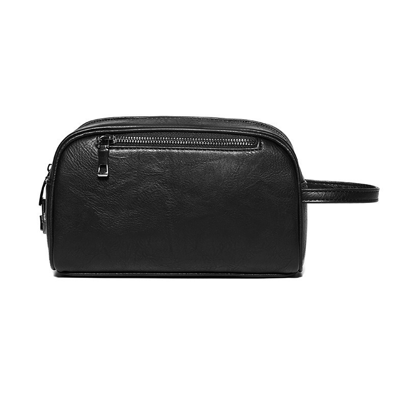 跨境新款男士手拿包密码锁大容量商务休闲手拎包软皮多口袋手包男详情24