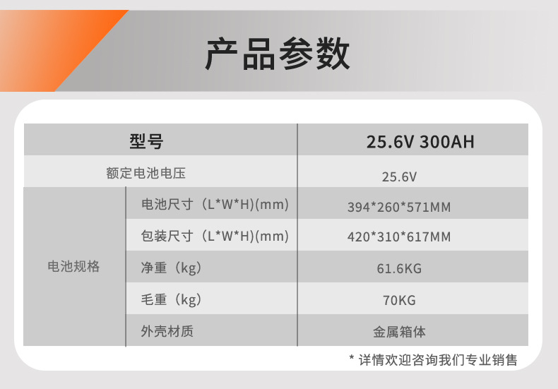 25.6V300AH壁挂式家用光伏储能锂电池磷酸铁锂电池组太阳能锂电池详情11