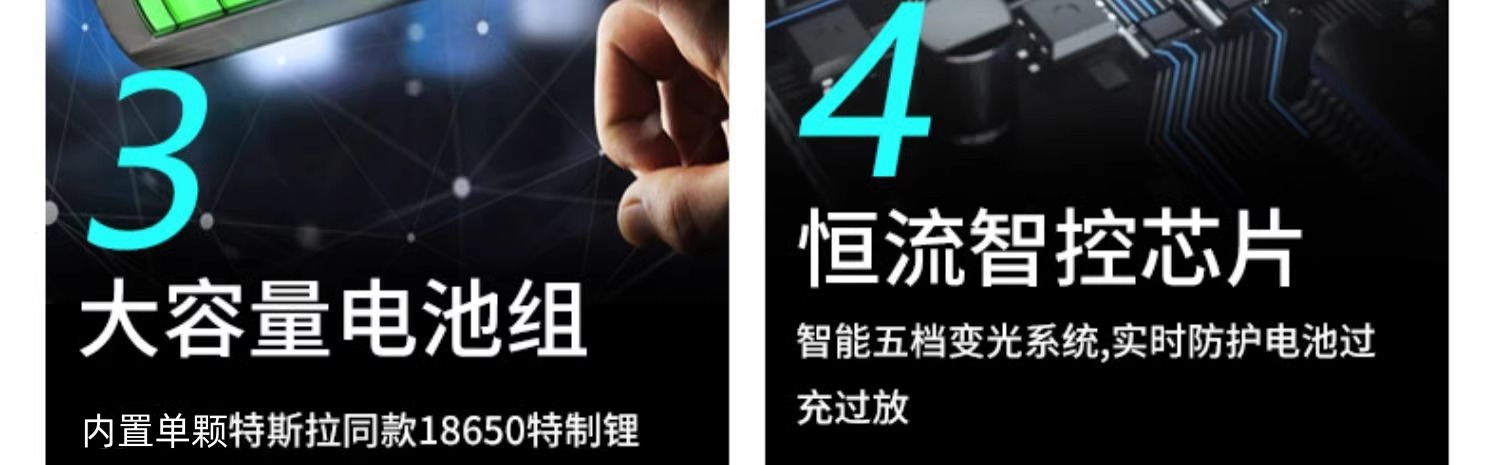 夜市摆摊充电灯泡超亮户外不插电超长续航便携led地摊灯照明灯详情8