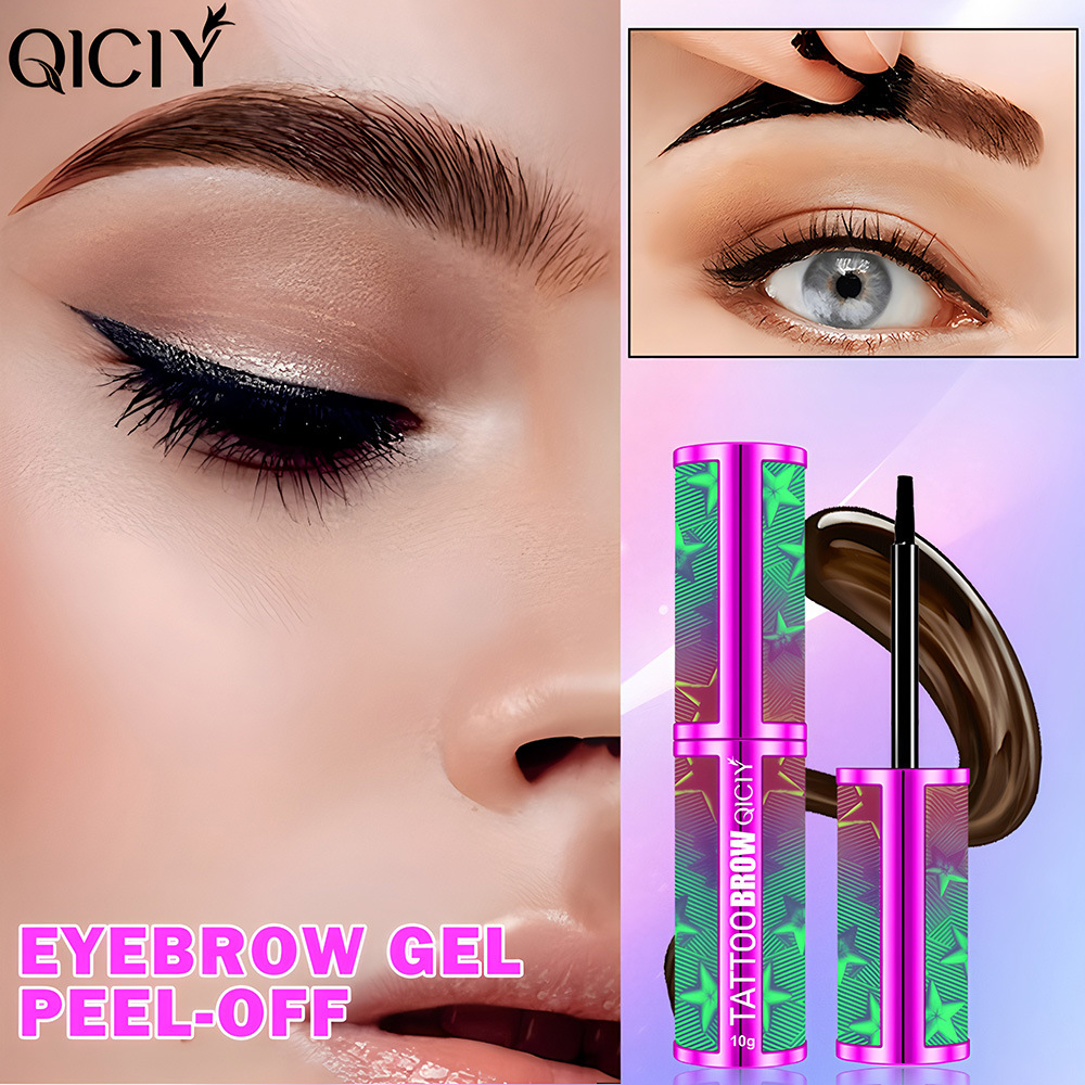 【 Cross-border Exclusive 】QICIY Eyebrow Lift Cream available in 4 colors, waterproof, sweat-proof, natural and long-lasting. Wholesale pic 5