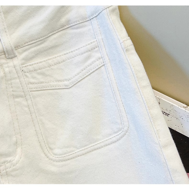 浅蓝色阔腿牛仔裤女秋季2025新款今年流行的垂感显瘦宽松直筒裤子详情13