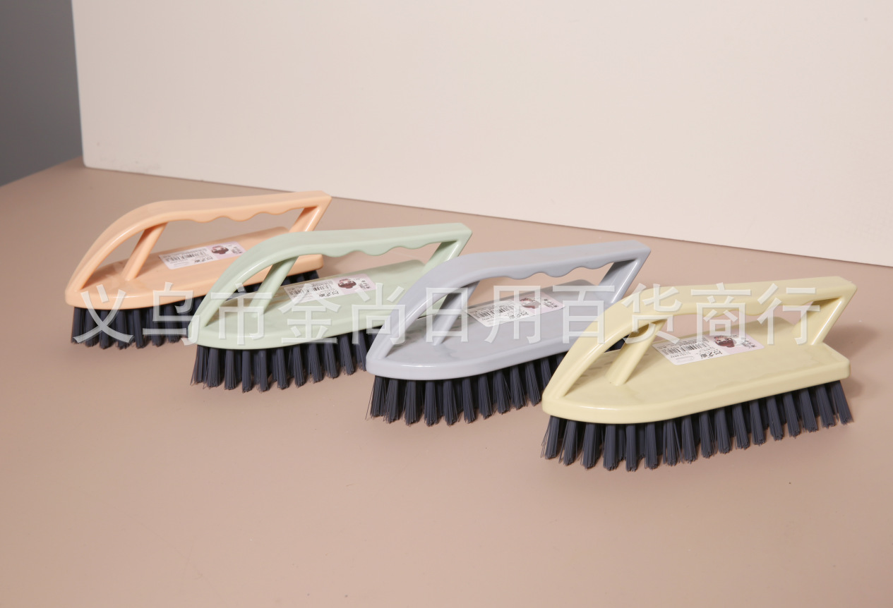 高颜值塑料彩色多功能刷鞋刷洗衣刷地板清洁刷塑料鞋刷子幸运鞋刷详情5