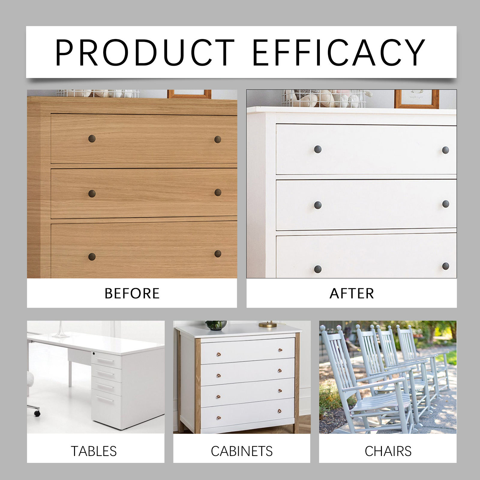 JAKEHOE水性木材家具装饰漆 木门家具门窗翻新改色彩色水性木器漆详情18