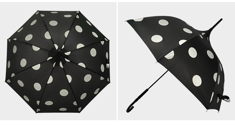 2024 New LOLITA cute Princess Umbrella, large polka dot long-handled umbrella, suitable for students in both sunny and rainy weather, fresh and small pic 6