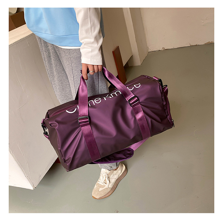 可套拉杆大容量手提旅行包通用干湿分离运动健身收纳包出差行李包详情30