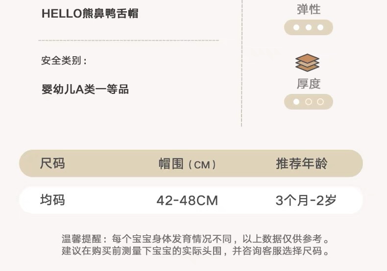 宝宝帽子春秋款软檐鸭舌帽可爱超萌棒球帽婴幼儿遮阳帽出游防晒帽详情17