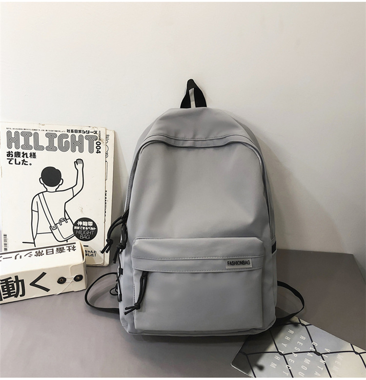 书包男大学生 简约日系ins高中初中生运动双肩包中学生电脑背包女详情13