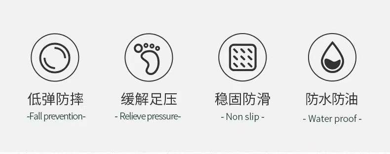 轻奢厨房皮革吸油垫免清洗家用防滑地垫  耐磨可擦洗长条垫详情2