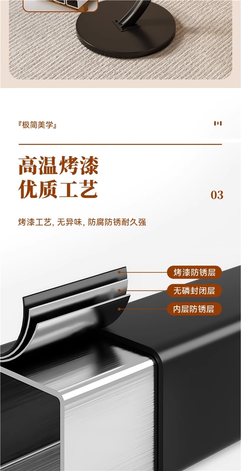 家用创意床头柜沙发边几可移动置物架卧室阳台迷你桌子小户型茶几详情7