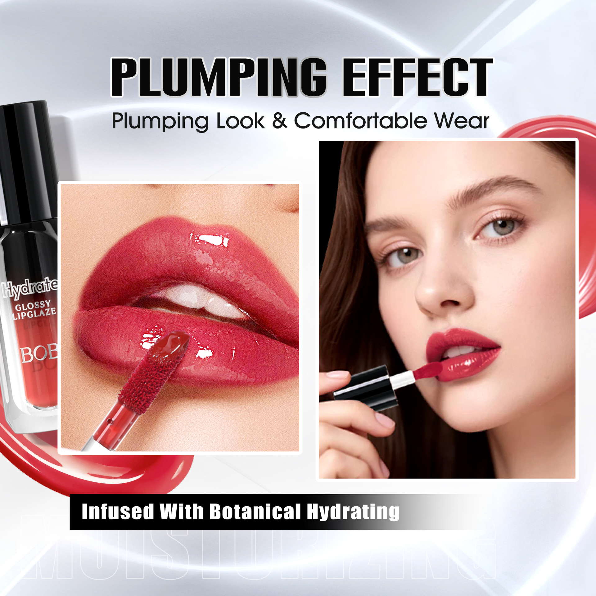 Cross-border B0B Multi-color Pearlescent Lip gloss pic 2