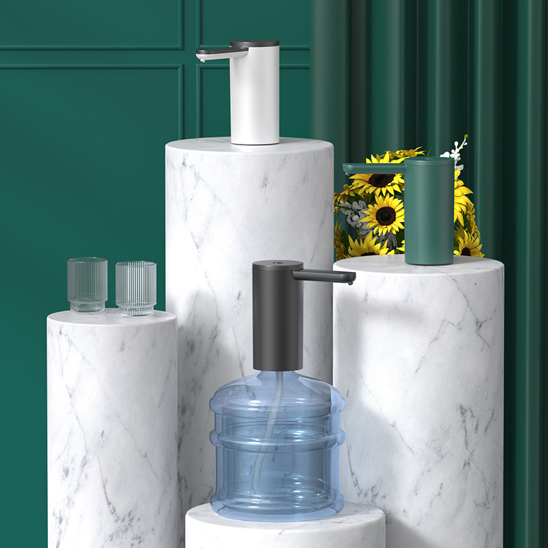 电动家用桶装水抽水器矿泉纯净自动吸水出水器抽水自动饮水机充电详情8