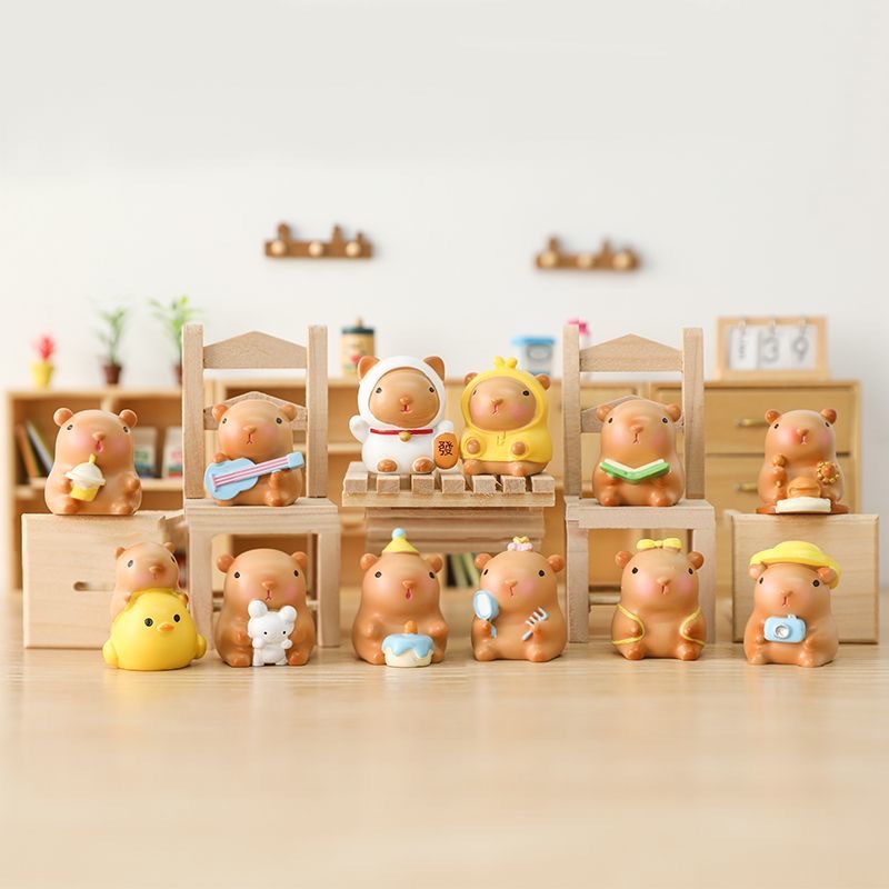 新款九尾狐山海灵狐潮玩盲盒手办网红公仔桌面装饰摆件礼物批发详情22