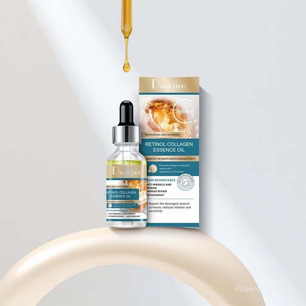 Collagen essence Oil is a gentle and soothing facial massage essential oil that moisturizes and hydrates the face pic 2