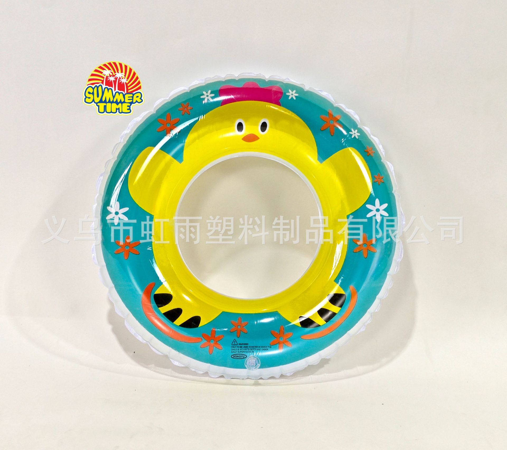 虹雨动物卡通儿童游泳圈环保PVC萌宠水上玩具厂家批发运动户外游泳用品详情5
