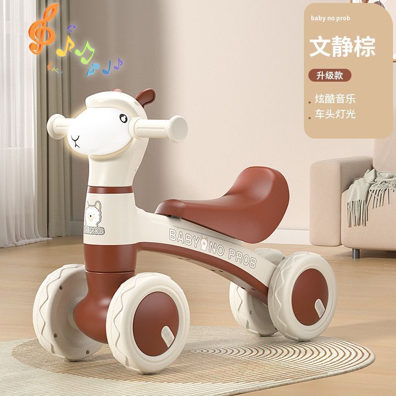 儿童平衡车无脚踏1-3岁宝宝滑行车小孩滑步车婴儿学步溜溜车四轮详情19