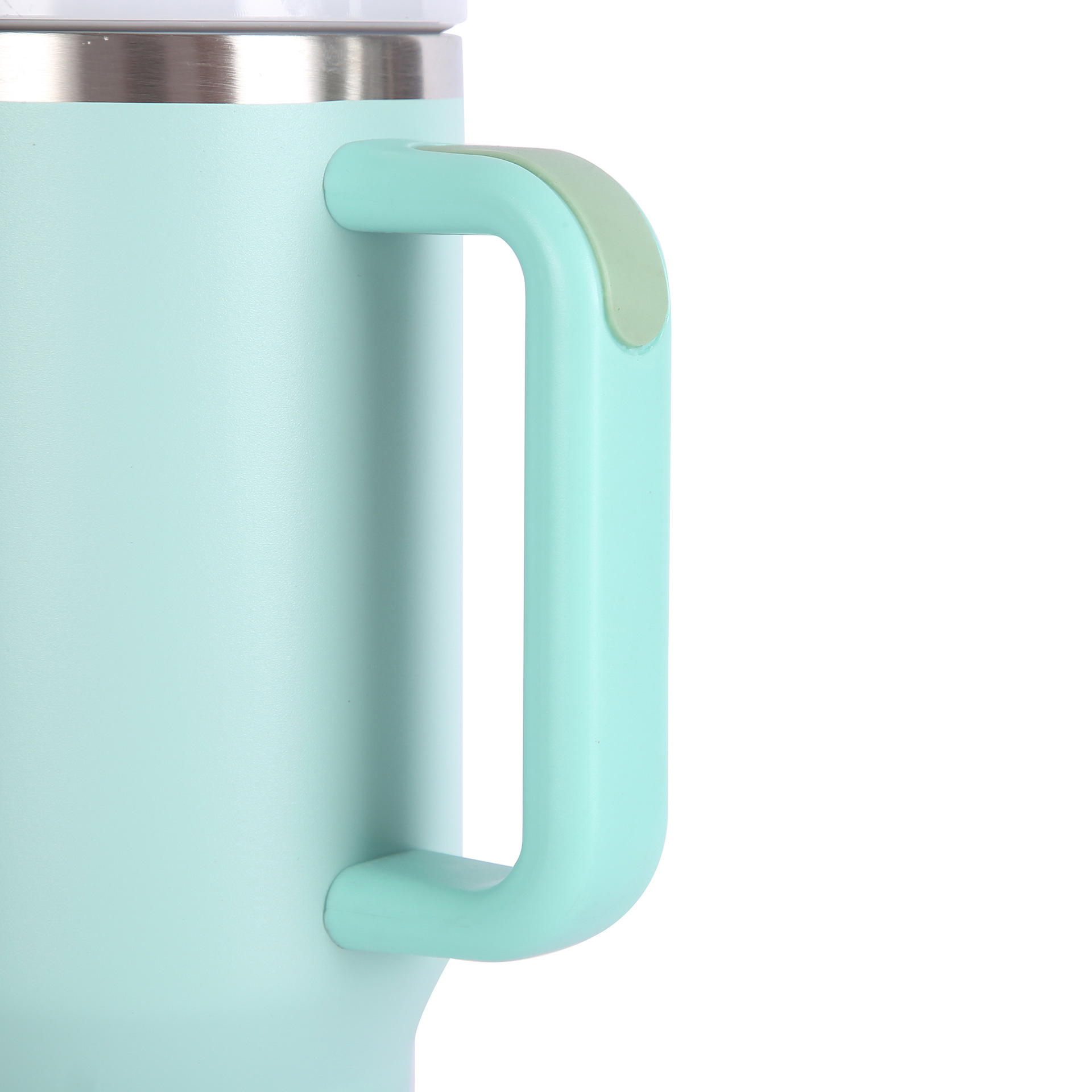 跨境40oz二代汽车杯冰霸杯304不锈钢保温杯带手柄吸管杯带吸管详情5