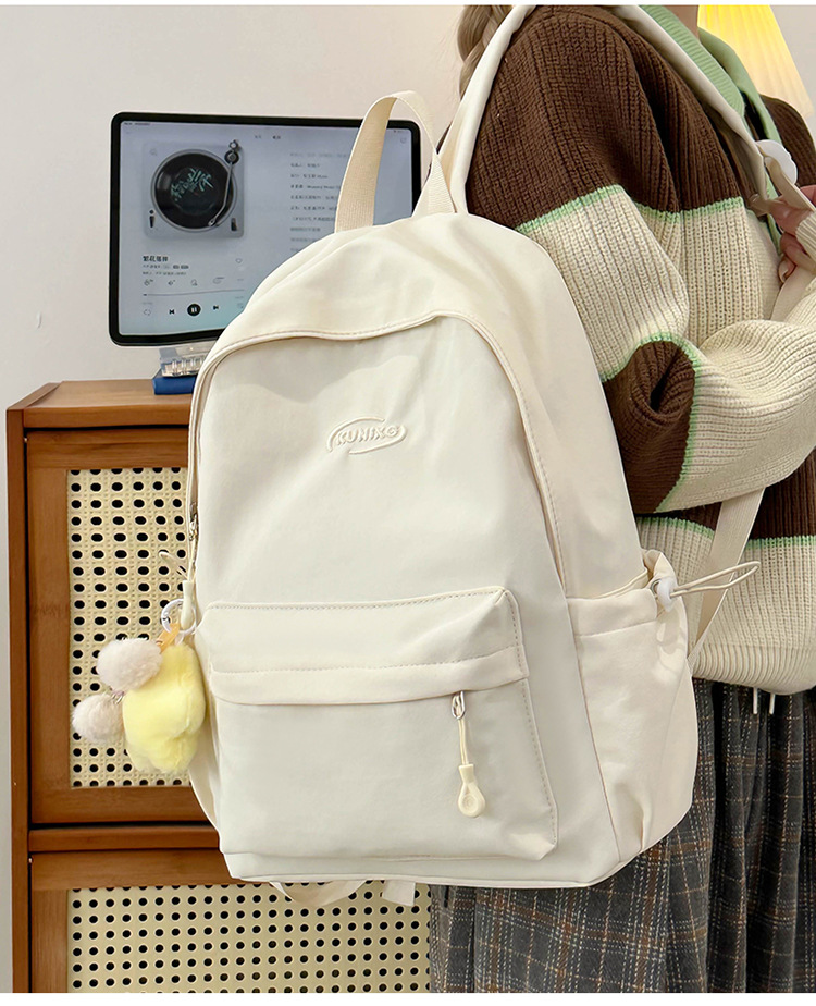 日系ins休闲校园小书包女高中大学生初中女生双肩包轻便旅游背包详情16