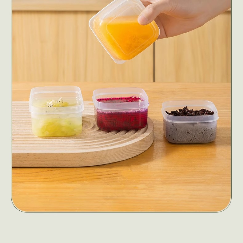 Refrigerator storage box, frozen meat compartmentalized small box, frozen preservation box, microwave-safe food, whole grain and rice portioning box pic 16