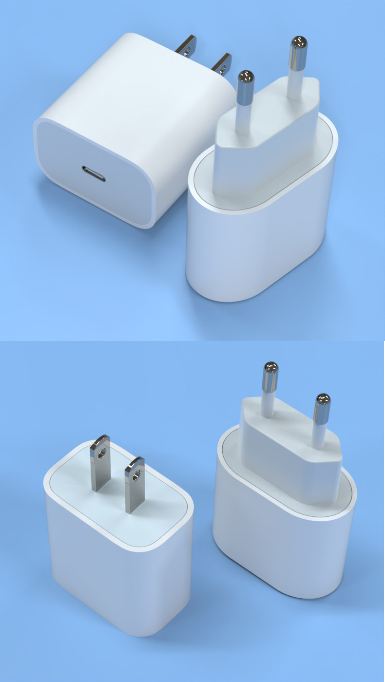 跨境PD20W澳规欧美英标快充充电器适用iphone1416苹果充电器套装详情21