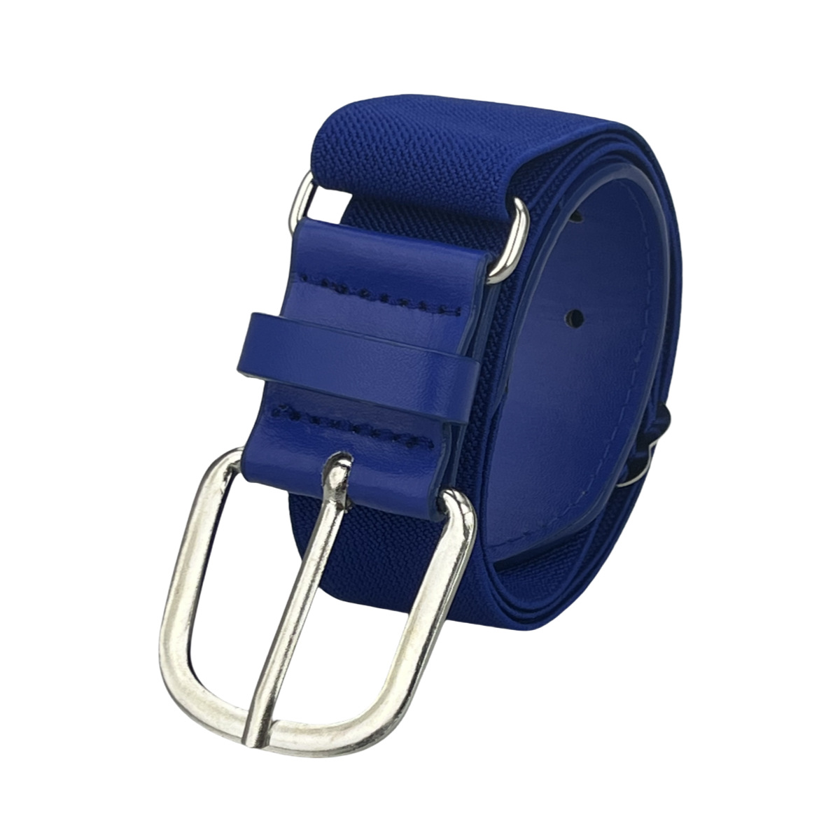 弹力超强腰带男女户外运动可调节高档PU透气编织加厚松紧棒球皮带详情4