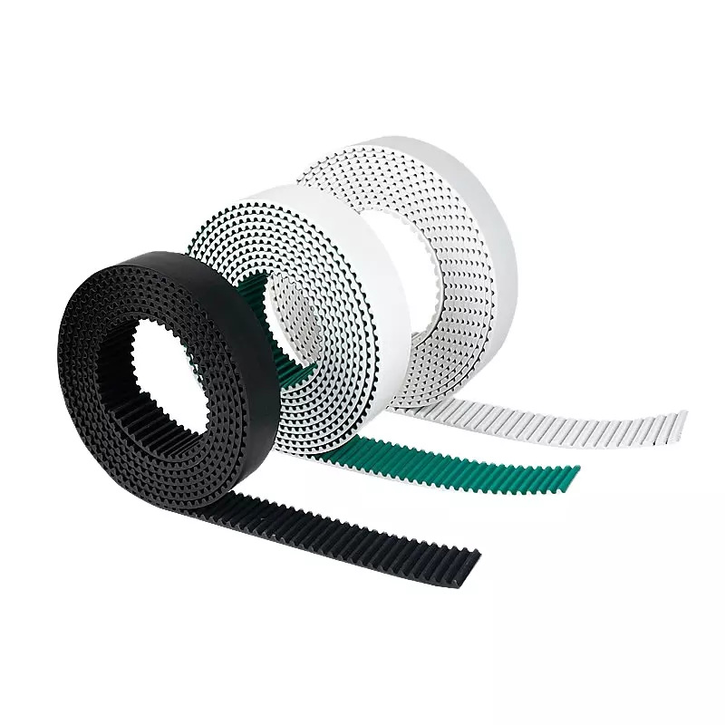 Wholesale white and colored industrial machine belts of all kinds, supporting the processing of rubber pu time gauge belts and synchronous belts pic 5