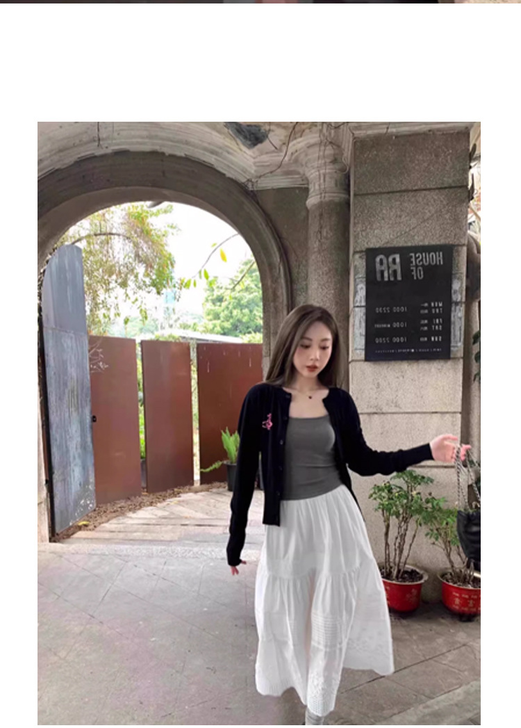 新款白色方领带胸垫吊带背心女夏季遮副乳内搭外穿修身显瘦百搭详情5