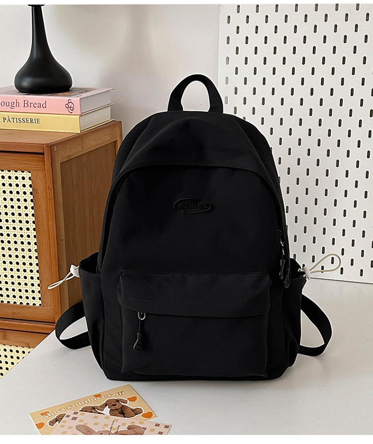 日系ins休闲校园小书包女高中大学生初中女生双肩包轻便旅游背包详情37