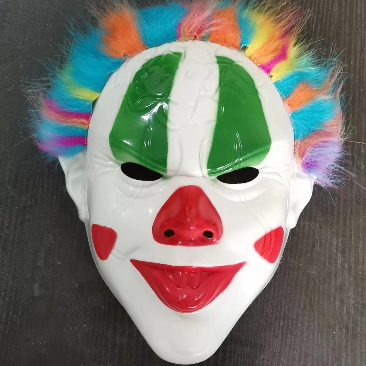 新款小丑面具万圣派对搞笑装扮舞会道具全脸恐怖回魂小丑面具批发详情5