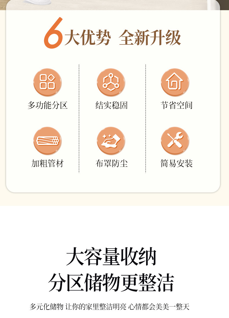 简易衣柜家用出租房衣橱耐用宿舍柜子卧室组装厂家直销布衣柜详情5