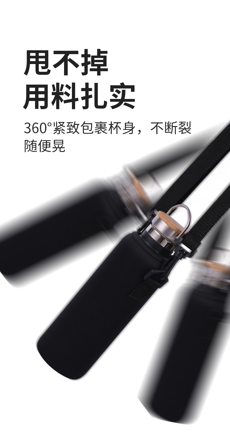 Factory wholesale: Insulated cup covers, thickened cups, heat insulation covers, glass cup protective covers, water cup bags, diving material cup covers pic 6