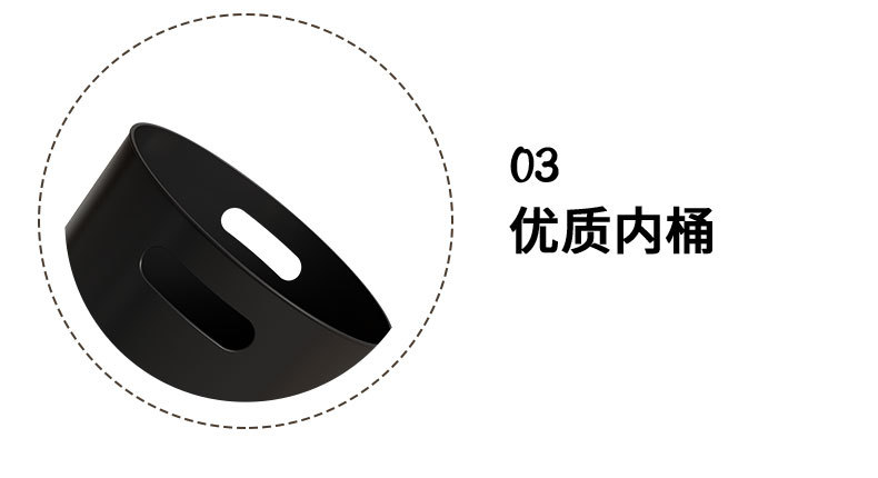 垃圾桶家用2024新款高颜值客厅厨房翻盖卫生间大理石纹方形大容量详情19