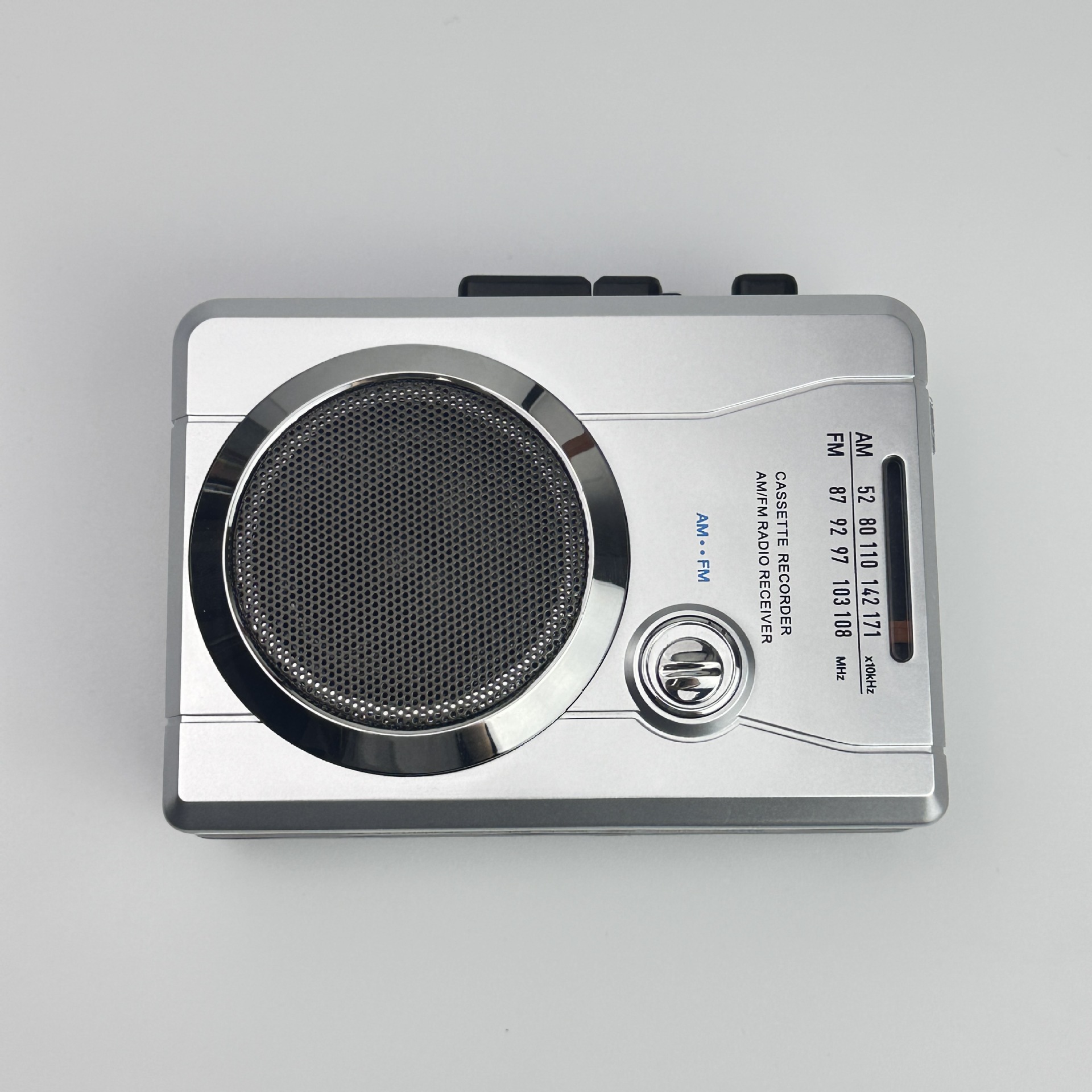 跨境便携磁带机卡扣户外收音机老式卡带播放机自动返带收录机外放详情2