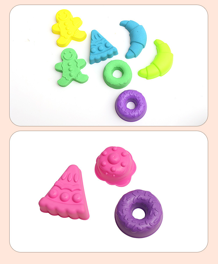 跨境动力玩沙戏水玩具过家家益智沙滩玩具甜筒点心套餐厂家批发详情15