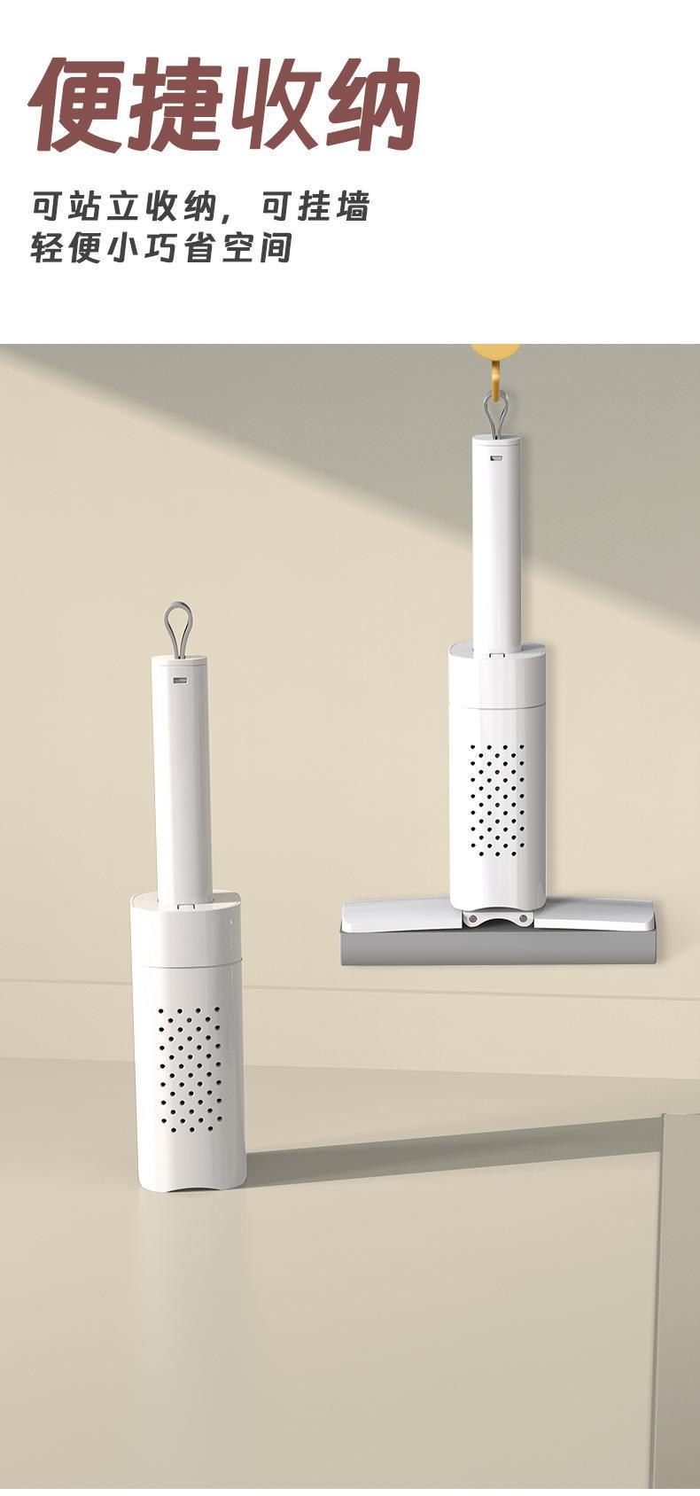 Sponge water-absorbing handheld mini mop, no need for hand washing, rubber cotton, kitchen, bathroom, toilet, bathroom, washbasin, desktop water-squeezing small mop pic 8