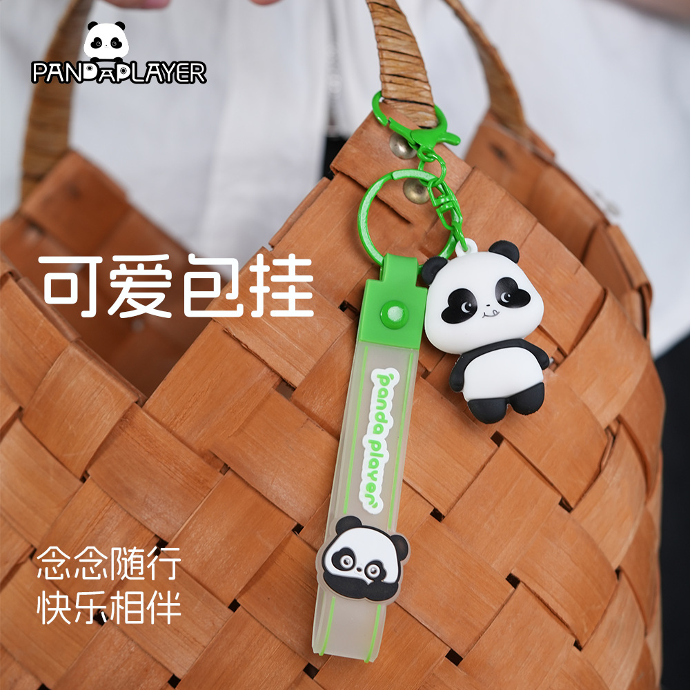 批发钥匙扣书包小挂件包包简约汽车pvc可爱卡通公仔金属链挂饰详情3