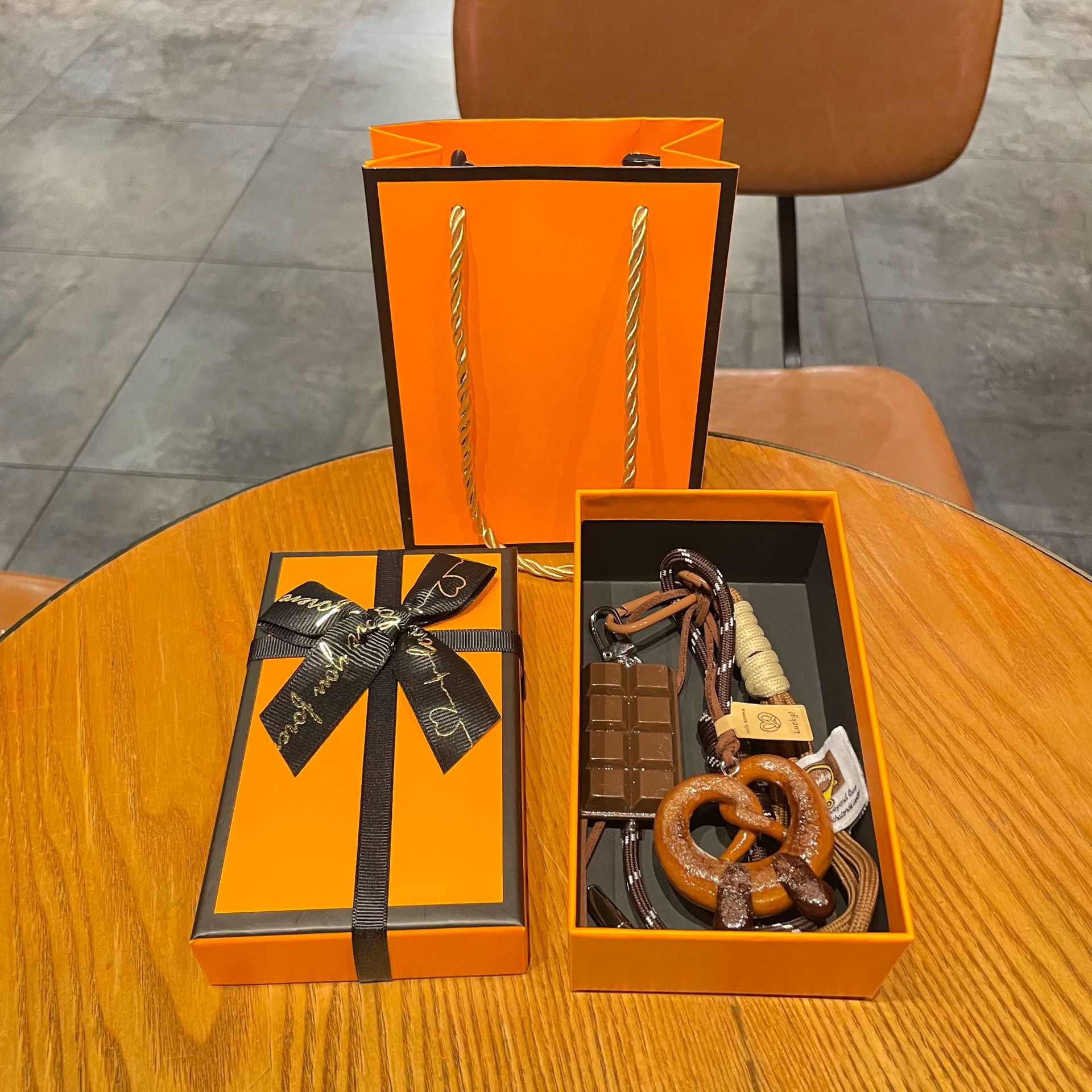 miu风碱水面包钥匙扣秋冬美拉德系可爱面包挂件学生情侣书包装饰详情22