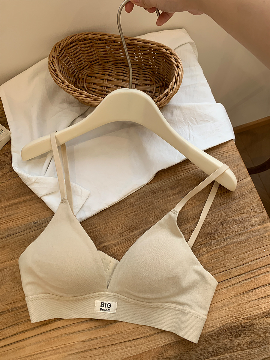 法式三角杯内衣女胸大显小不空杯爆款性感无钢圈文胸罩2025新款详情8