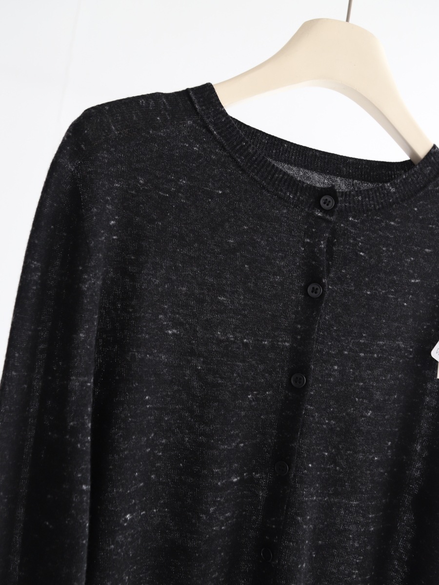 Spring and Summer Colorful 16-needle seamless long-sleeved knitted cardigan for women, soft and skin-friendly commuting outerwear, with a thin coat pic 29