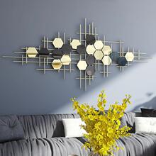 Feather light luxury style wall clock, simple and modern wall decoration for the living room, personalized, creative and fashionable watch, household clock accessory pic 8