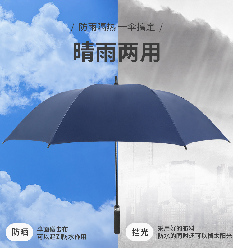 高尔夫伞劳斯莱斯奔驰奥迪车标伞商务伞自动伞大号两用长柄伞定制详情7