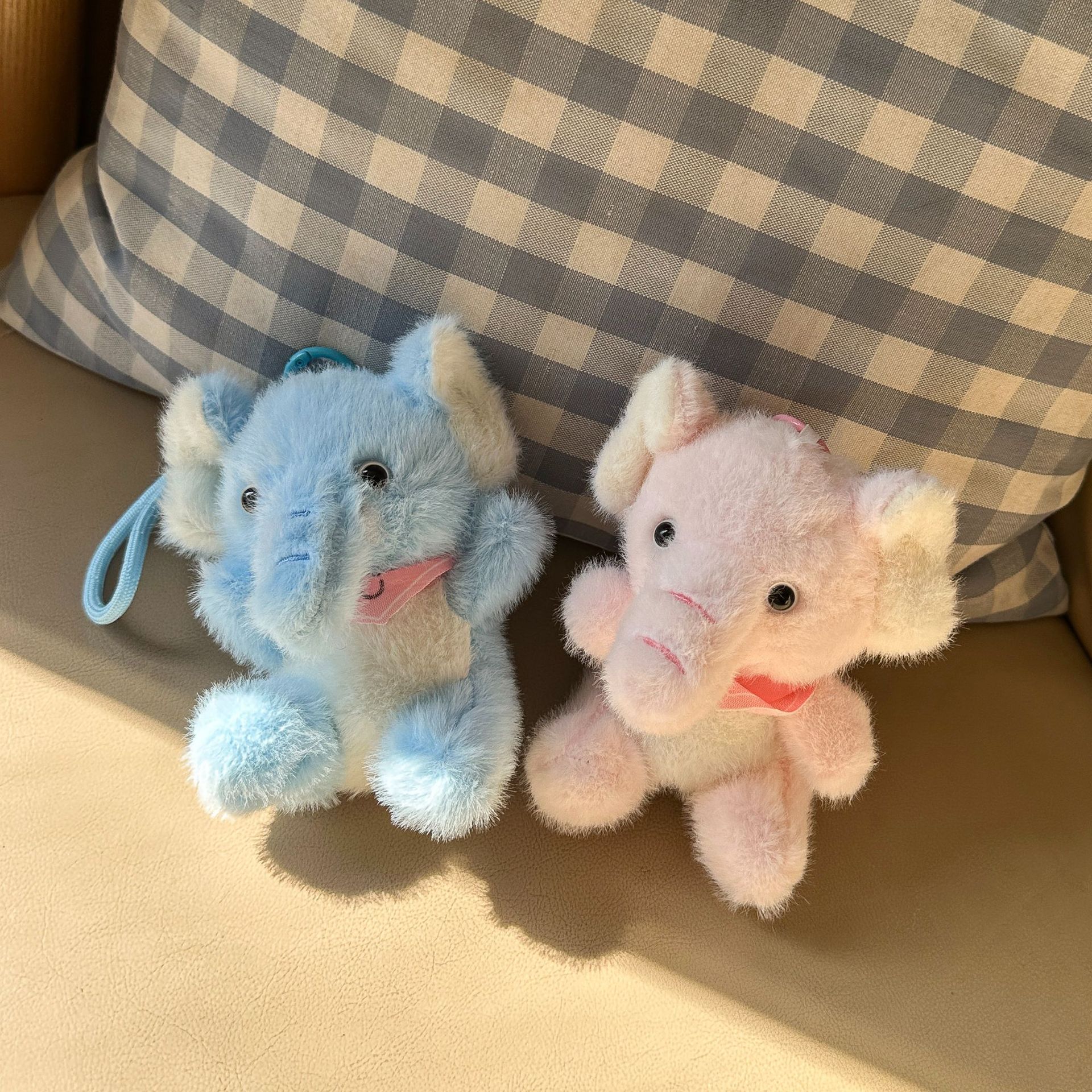 网红可爱萌围巾大象挂件毛绒玩具公仔书包包包挂饰钥匙扣娃娃玩偶详情14