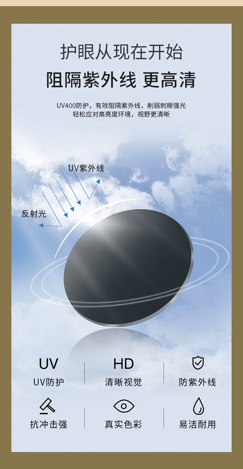 GM墨镜女大框太阳镜男开车潮流ins防紫外线网红同款眼镜百搭遮阳详情6
