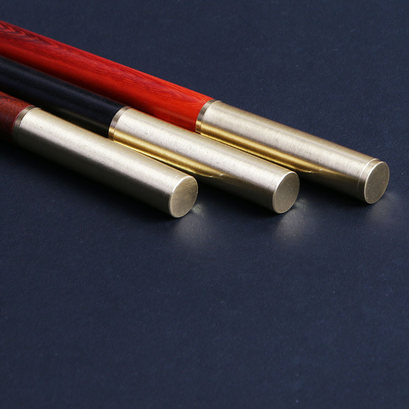 Wooden business pearl signature pen, brass solid wood pen clip, gel pen, LOGO printed, laser customized signature pen pic 8