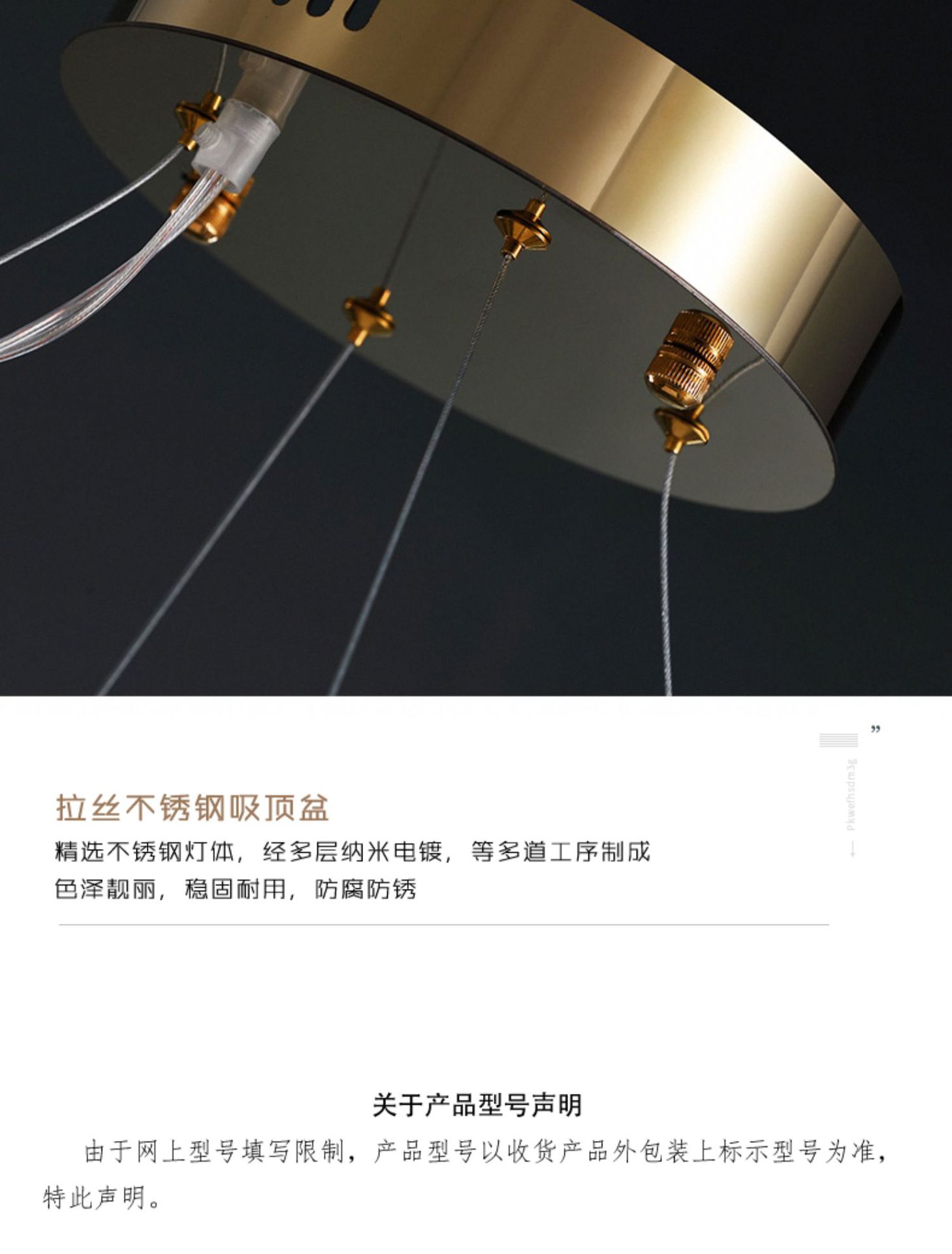 轻奢水晶吊灯客厅灯2023年新款现代简约大气圆形灯具网红吊灯详情18