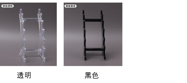 维拓亚克力笔架塑料透明塑料钢圆珠创意彩妆笔化妆品展示架批发详情10