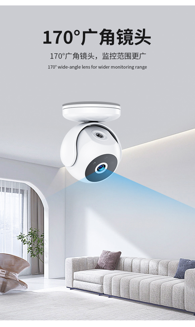 A5 nuevo producto cámara pequeña hogar inalámbrico wifi cámara 1080p cámara hd visión nocturna cámara de vigilancia pic 3