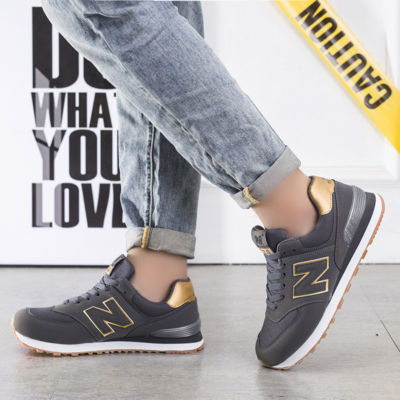 阿甘鞋2025新款运动鞋男士休闲鞋时尚情侣N574潮流男女同款运动鞋详情2